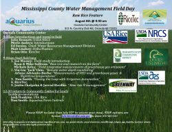 Mississippi County Water Management Field Day 2018