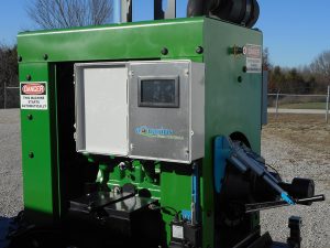 Aquarius pump control unit on a John Deere diesel pump