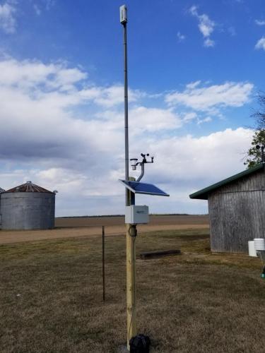 Telemetry Hub with Receiver and Weather Array